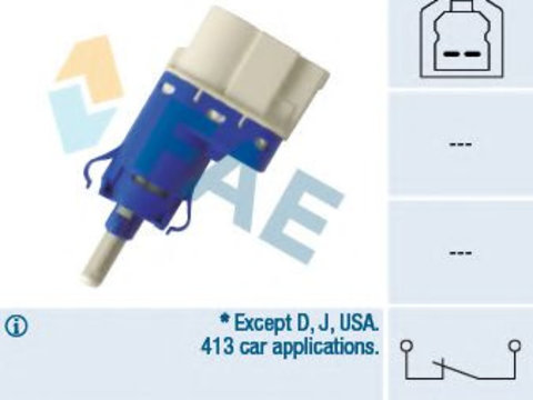 Comutator lumini frana FORD FIESTA VI Van (2009 - 2016) FAE 24848