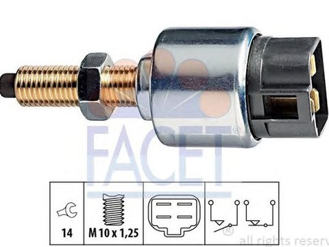 Comutator lumini frana HONDA ACCORD IV cupe CB CC FACET FA 7.1044