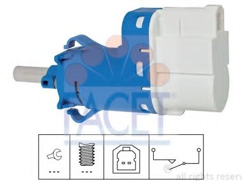 Comutator lumini frana JAGUAR S-TYPE (CCX) (1999 - 2009) FACET 7.1237 piesa NOUA