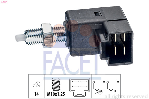 Comutator lumini frana # Kia Sportage 2006 2007 2008 2009 2010 2011 2012 2013 2014 2015 2016 2017 2018 2019 2020 2021 2022 2023 2024 2025 # 7 1294 # FACET