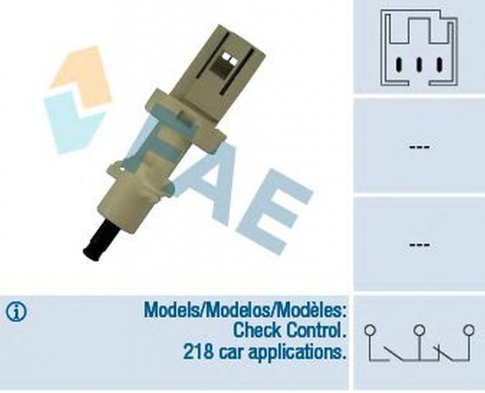 Comutator lumini frana LANCIA KAPPA 838A FAE 24410