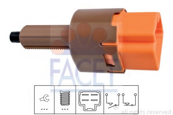 Comutator lumini frana NISSAN QASHQAI / QASHQAI +2