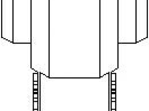 Comutator lumini frana OPEL OMEGA B combi (21_, 22_, 23_), OPEL OMEGA B (25_, 26_, 27_), OPEL VITA C (F08, F68) - TOPRAN 206 214