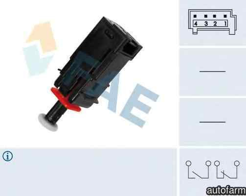 Comutator lumini frana OPEL VECTRA C combi FAE 24795