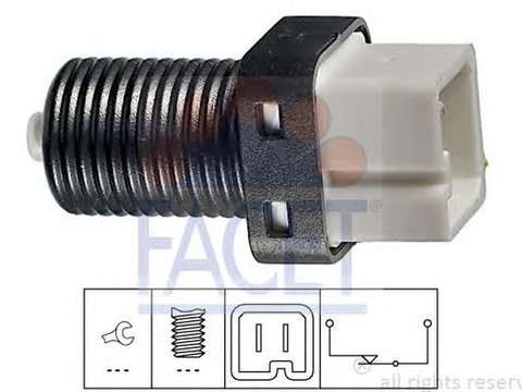 Comutator lumini frana PEUGEOT 106 I 1A 1C FACET FA 7.1217