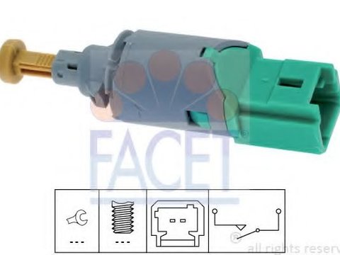 Comutator lumini frana RENAULT CLIO IV (2012 - 2020) FACET 7.1223