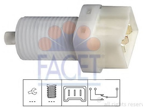 Comutator lumini frana RENAULT ESPACE III (JE0) (1996 - 2002) FACET 7.1113 piesa NOUA