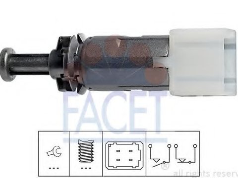 Comutator lumini frana RENAULT SYMBOL II (LU1/2) (2008 - 2013) FACET 7.1149 piesa NOUA