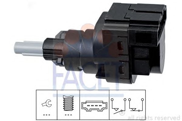 Comutator lumini frana SKODA CITIGO - Cod intern: W20239527 - LIVRARE DIN STOC in 24 ore!!!