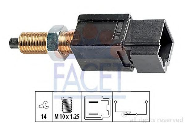 Comutator lumini frana SUBARU LEGACY Mk II combi (BD, BG) - Cod intern: W20239475 - LIVRARE DIN STOC in 24 ore!!!