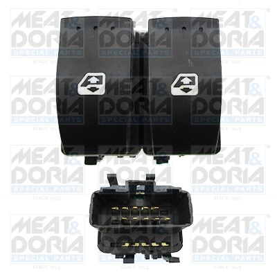 Comutator,macara geam MEAT & DORIA 26104 pentru RENAULT TRAFIC II caroserie (FL) 2001-2011