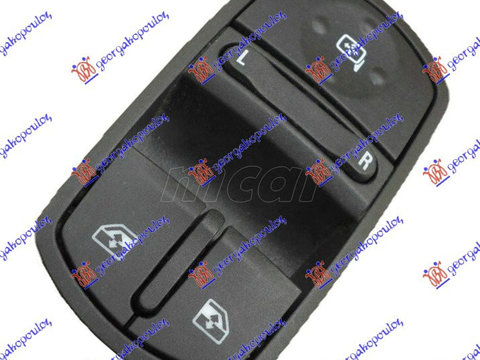 COMUTATOR OGLINDA (11 PINI) - OPEL CORSA D 06-15, OPEL, OPEL CORSA D 06-15, PEUGEOT, PEUGEOT EXPERT 07-16, Interior, Comutatoare, 032807172