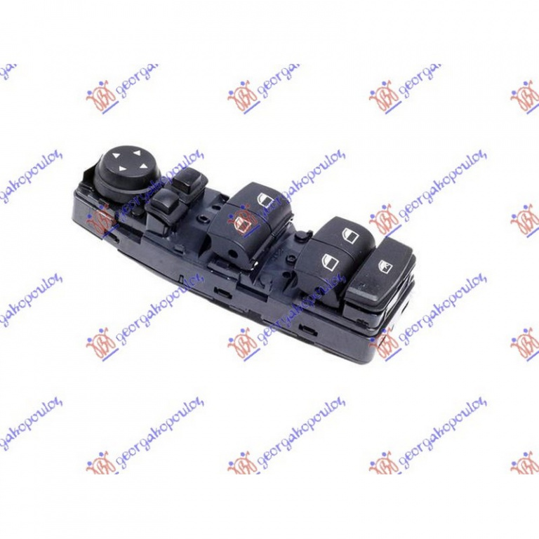 COMUTATOR OGLINZI BMW SERIE 5 F10 2010->2015 Comutator oglinzi cu rabatare electrica comenzi multiple 6 pini stanga 2010->2013 PIESA NOUA ANI 2010 2011 2012 2013 2014 2015 2016