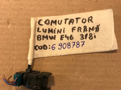 Comutator pedala frana bmw seria 3 e46 318 1998 - 2004 cod: 6908787