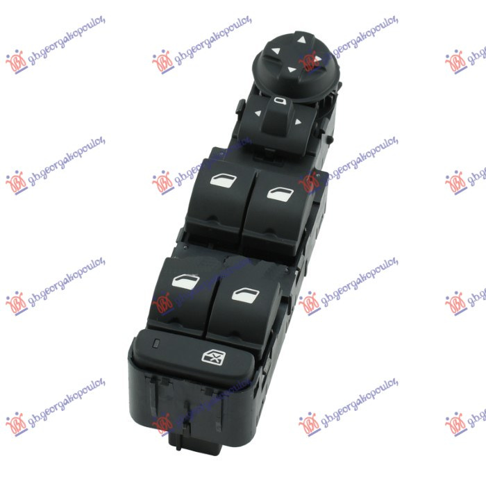 COMUTATOR PORTIERE/ OGLINZI FR. (QUATERN) (20PIN) - CITROEN CITROEN C5 Aer CROSS 18- , PEUGEOT, PEUGEOT EXPERT 07-16, INTERIOR, COMUTATOARE, CITROEN, CITROEN C5 Aer CROSS 18-, 201307172