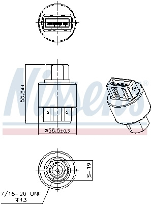 Comutator presiune aer conditionat ~ EXP