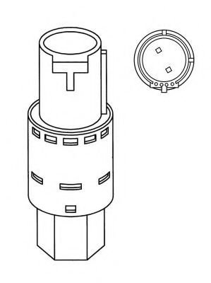 Comutator presiune, aer conditionat FORD FIESTA V 