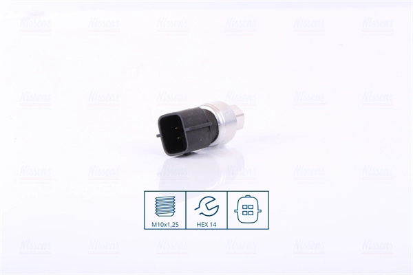 Comutator presiune, aer conditionat NISSENS 301002 se potriveste la FORD TRANSIT CONNECT (P65_, P70_, P80_) 2002 2003 2004 2005 2006 2007 2008 2009 2010 2011 2012 2013