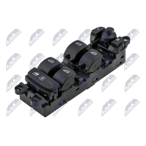 Comutator reglaj geam Volvo S60, V60 2011-2018, Xc60 -2017, Cu blocare pt copii, 31334348