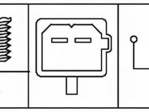 Comutator senzor ambreiaj tempomat ALFA ROMEO 147 937 HELLA 6DD179465101