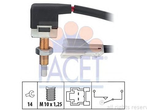 Comutator senzor ambreiaj tempomat HYUNDAI COUPE RD FACET FA 7.1174