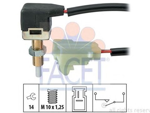 Comutator senzor ambreiaj tempomat KIA CERATO LD FACET FA 7.1298