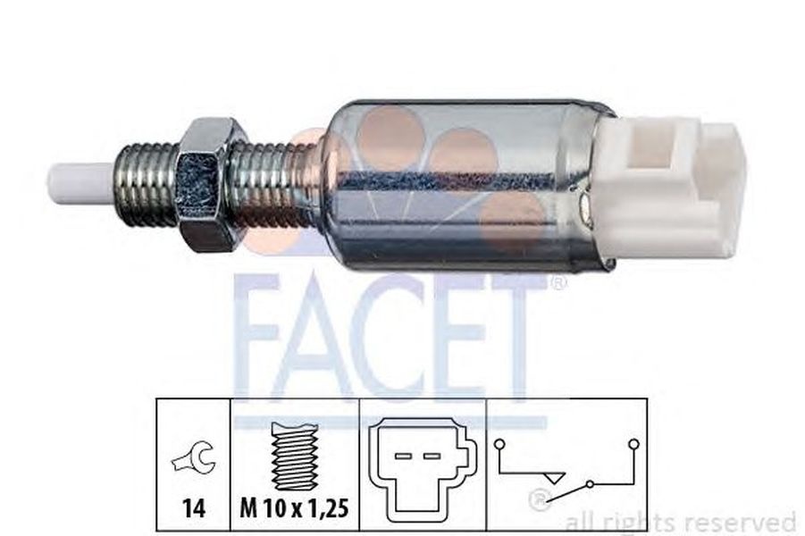 Comutator senzor ambreiaj tempomat TOYOTA URBAN CRUISER NSP1 NLP1 ZSP1 NCP11 FACET FA 7.1258