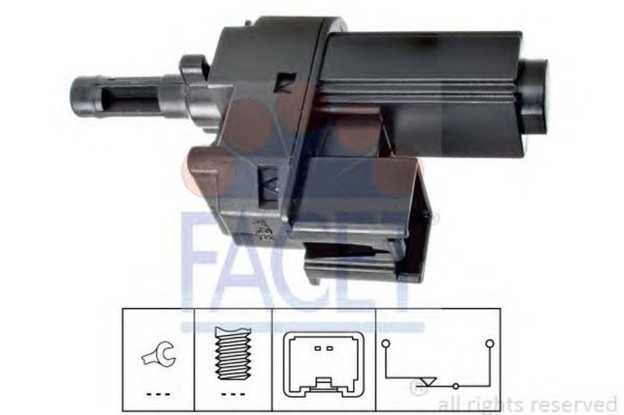 Comutator senzor ambreiaj tempomat VOLVO S40 II MS FACET FA 7.1221