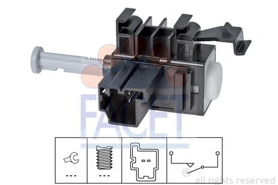 Comutator senzor ambreiaj tempomat VOLVO S80 II AS FACET FA 7.1236