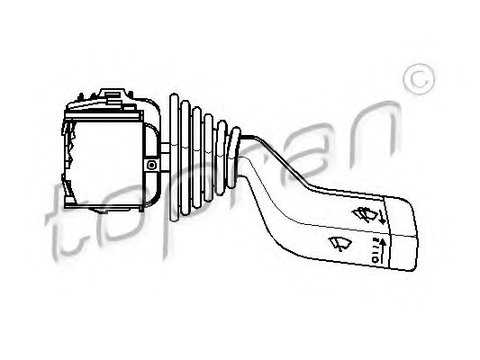 Comutator stergator 202 185 TOPRAN pentru Opel Vectra Opel Corsa Opel Vita Opel Omega Opel Tigra Opel Astra Opel Agila