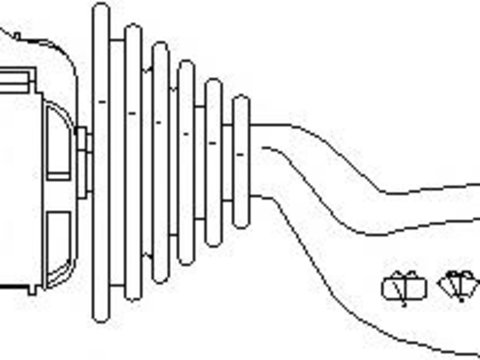 Comutator stergator SKODA FELICIA (6U1), VW CADDY Mk II (9U7) - TOPRAN 110 652