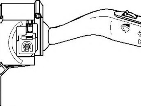 Comutator stergator VW TOURAN (1T1, 1T2), AUDI A3 (8P1), VW RABBIT V (1K1) - TOPRAN 110 113