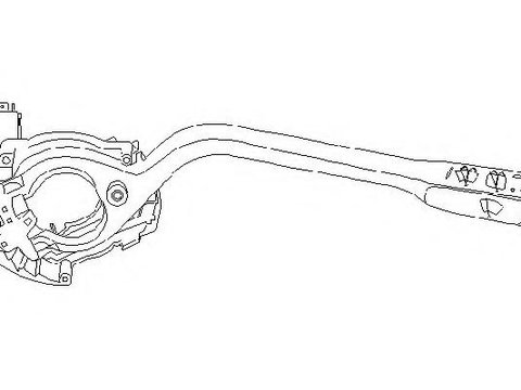 Comutator stergator VW TRANSPORTER Mk III caroserie, VW TRANSPORTER Mk III platou / sasiu, VW CARAVELLE III bus - TOPRAN 103 333