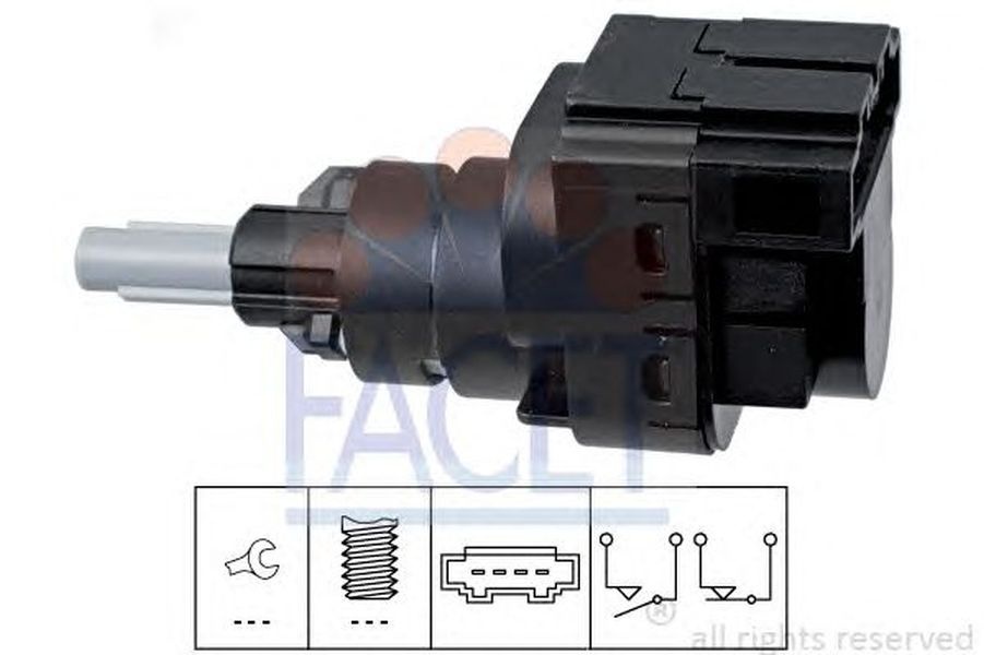 Comutator Stop AUDI A3 8P1 FACET FA 7.1228