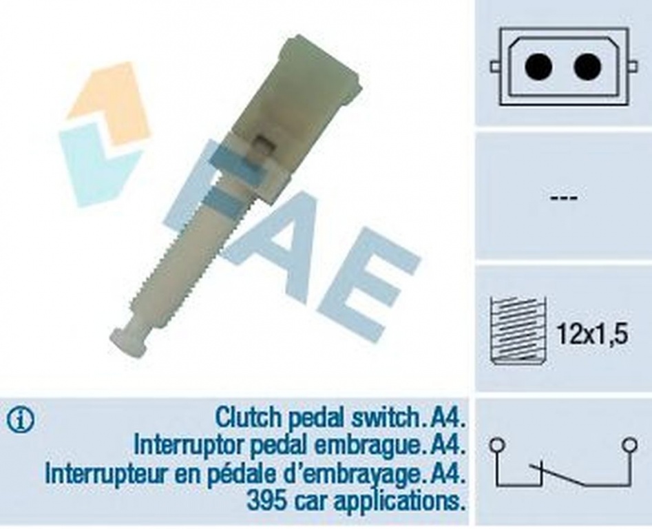 Comutator Stop AUDI A6 Avant 4B5 C5 FAE 24560