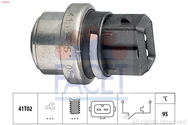 Comutator temperatura, racire FACET 7.4133