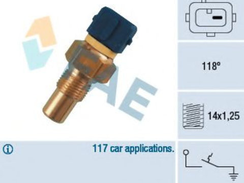 Comutator temperatura, racire HYUNDAI LANTRA Mk II combi (J-2) (1996 - 2000) FAE 35290