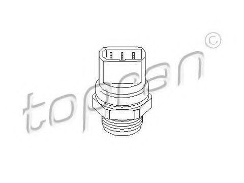 Comutator temperatura ventilator radiator 102 977 TOPRAN pentru Audi 80 Audi 100 Audi 500