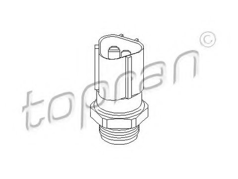 Comutator temperatura ventilator radiator 109 771 TOPRAN pentru Audi A3 Skoda Octavia Vw Golf Vw Bora Vw Jetta Seat Toledo Vw Polo Vw Up Seat Leon Skoda Fabia