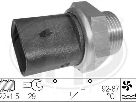 Comutator temperatura, ventilator radiator ALFA ROMEO 145 (930) (1994 - 2001) ERA 330273 piesa NOUA