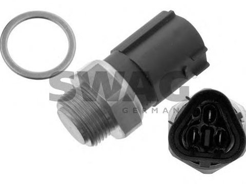 Comutator temperatura, ventilator radiator AUDI A3 (8L1), SKODA OCTAVIA (1U2), VW GOLF Mk IV (1J1) - SWAG 30 93 6563