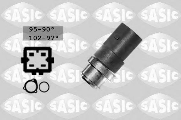 Comutator temperatura, ventilator radiator AUDI A4 limuzina (8D2, B5), AUDI A8 limuzina (4D2, 4D8), VW PASSAT limuzina (3B2) - SASIC 3806023