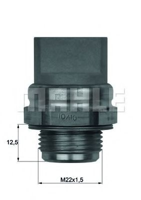 Comutator temperatura, ventilator radiator AUDI A4 (8D2, B5) (1994 - 2001) MAHLE ORIGINAL TSW 31