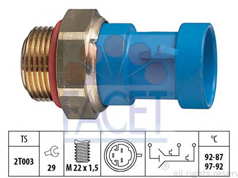 Comutator temperatura ventilator radiator CITROEN RELAY bus (244, Z_) - Cod intern: W20239600 - LIVRARE DIN STOC in 24 ore!!!