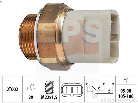 Comutator temperatura, ventilator radiator EPS 1.850.697