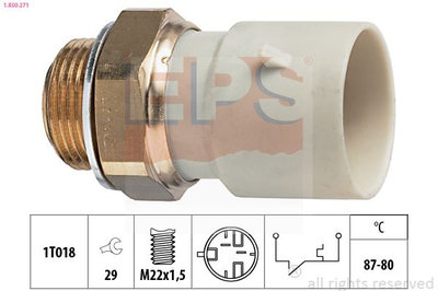 Comutator temperatura, ventilator radiator EPS 1.8