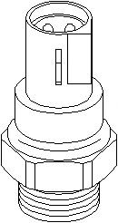 Comutator temperatura, ventilator radiator FORD SIERRA hatchback (GBC, GBG), FORD SIERRA (GBG, GB4), FORD SIERRA combi (BNG) - TOPRAN 300 633