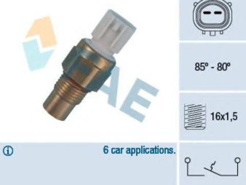 Comutator temperatura, ventilator radiator HYUNDAI LANTRA   (J-1) (1990 - 1995) FAE 36485