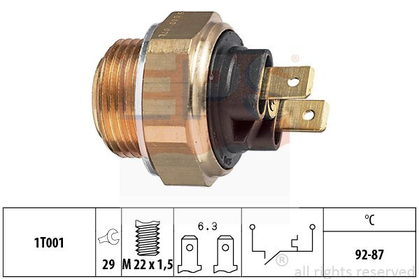 Comutator temperatura ventilator radiator # Seat M