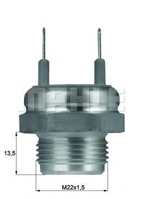 Comutator temperatura, ventilator radiator TALBOT RANCHO, AUDI 500 (43, C2), Citroen RELAY bus (230P) - BEHR TSW 8D